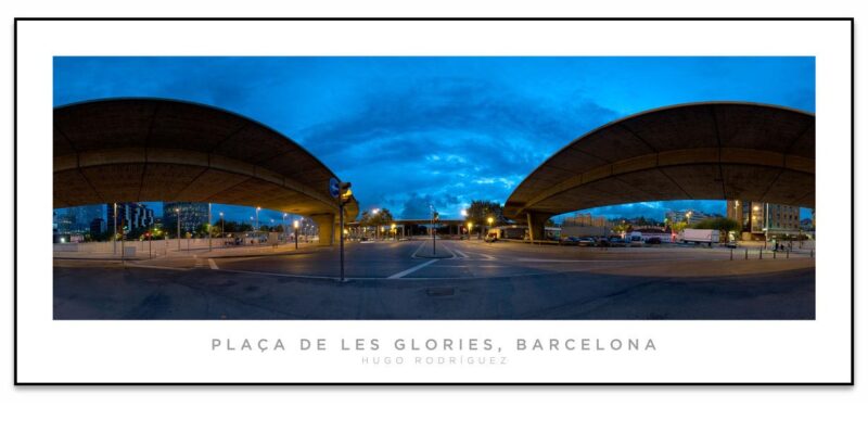 Plaza de Les Glories #2B, Barcelona • Panorama Planet