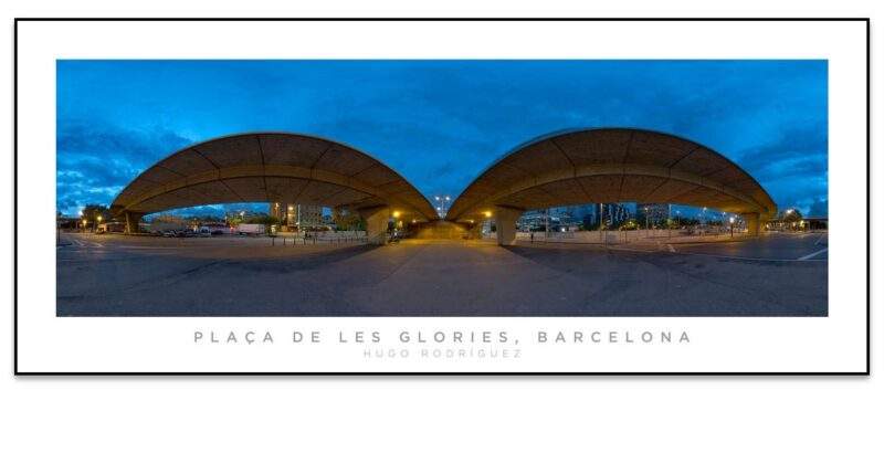 Plaza de Les Glories #2C, Barcelona • Panorama Planet