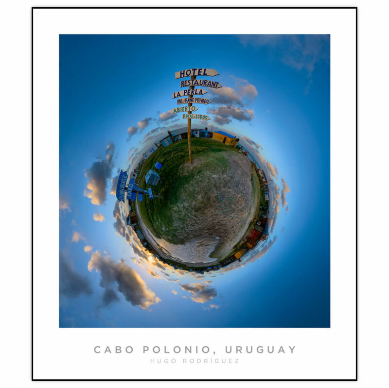 Cabo Polonio #5 Little planet, Uruguay • Panorama Planet