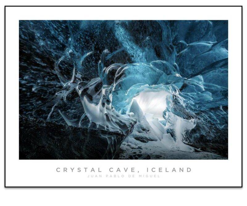 Crystal cave, Islandia • Panorama Planet