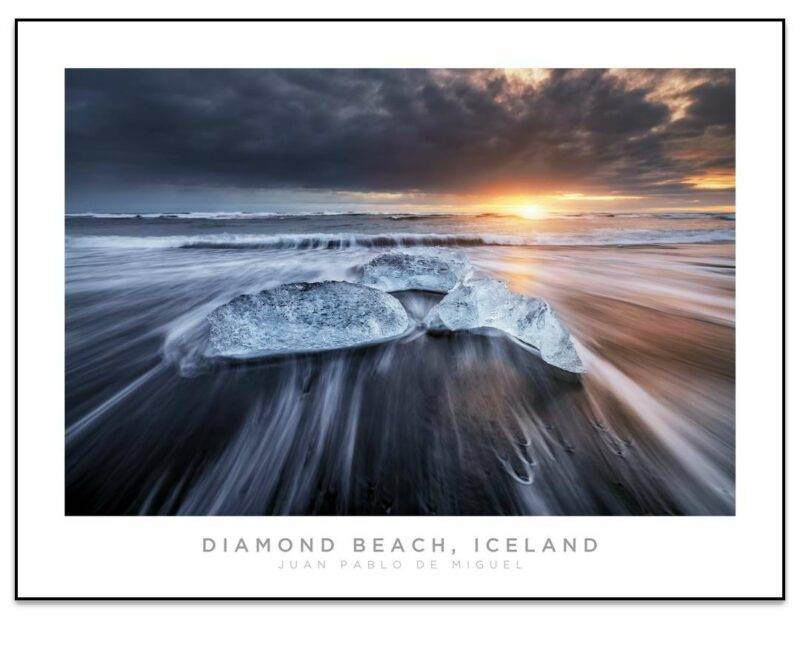 Diamond beach, Islandia • Panorama Planet